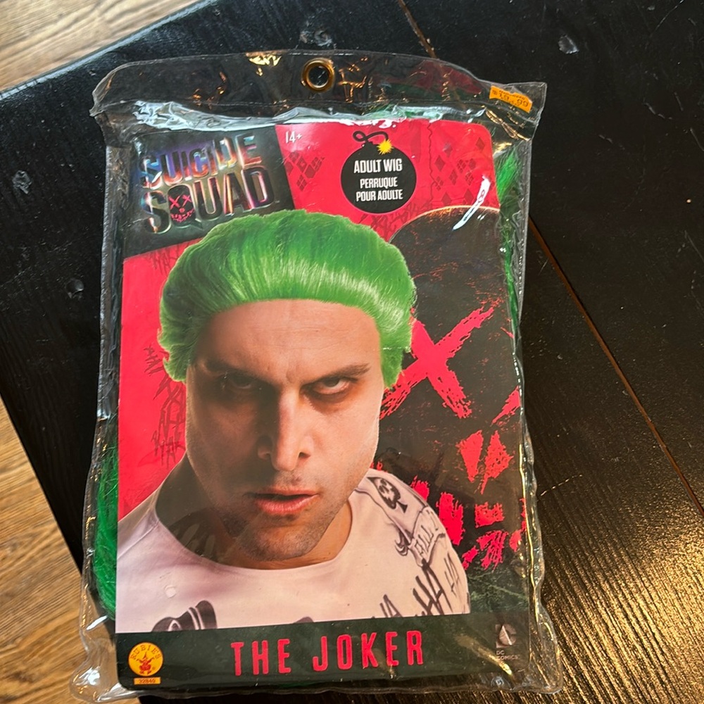 Men’s Suicide Squad The Joker Wig
